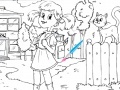 게임 Back to School Online Coloring