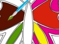 게임 Butterfly Online Coloring