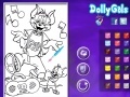 게임 Dancing Tom and Jerry Online Coloring