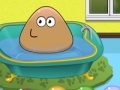 게임 Pou bathing