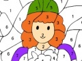 게임 Flower Fairy Online Coloring