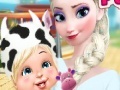 게임 Elsa Parent Child Show