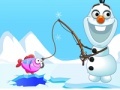 게임 Frozen Olaf. Fishing time