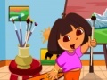 게임 Dora Drawling Cleaning Room