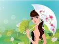 게임 Umbrella Girl Dress Up