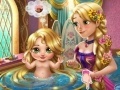 게임 Rapunzel Baby Wash