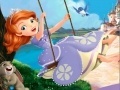 게임 Princess Sofia: A swing in a garden - Puzzles