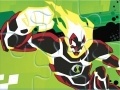 게임 Ben 10: Puzzles Man fire