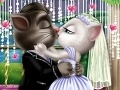 게임 Tom and Angela: Wedding kiss