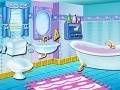 게임 Super Barbie Bathroom Clean Up