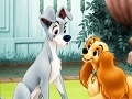 게임 Lady and the Tramp: Coloring online