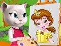 게임 Angela Painting Baby Belle