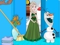 게임 Frozen Elsa Winter Bathroom Cleaning 