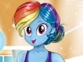 게임 Equestria Girls: Yoga with Rainbow Dash
