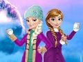 게임 Elsa And Anna: Winter Fun