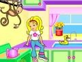 게임 Kitchen Polly Pocket 