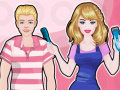게임 Barbie hairdresser with ken