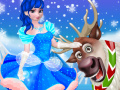 게임 Rudolph and Elsa in the Frozen Forest