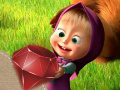 게임 Masha and The Bear Jewel Match 