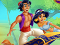 게임 Jasmine and Aladdin Kissing