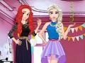 게임 Elsa & Ariel Party