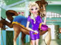 게임 Elsa Equitation contest
