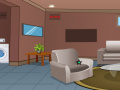 게임 Glass Door House Escape