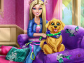 게임 Barbie Puppy Potty Training
