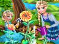 게임 Elsa Mommy Gardening