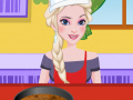 게임 Elsa Cooking Four Egg Yellow Cake