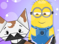 게임 Minion Halloween Origami Cat 