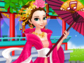 게임 Elsa And Anna Chinese Dressup