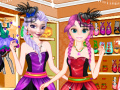 게임 Elsa and Anna Freaky Shop 