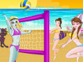 게임 Princess Vs Monster High Beach Voleyball