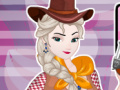 게임 Frozen Sisters Cowgirl Fashion 