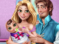 게임 Rapunzel and Flynn Baby Care 