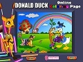 게임 Donald Duck Coloring