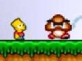 게임 Bart and Homer in Mario World