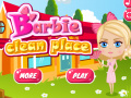 게임 Barbie Clean Place