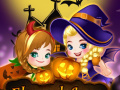 게임 Elsa And Anna Halloween Story