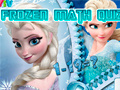 게임 Frozen Math Quiz