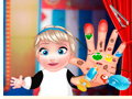 게임 Baby Elsa Hand Doctor