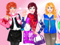 게임 Dress Up Winter Friends