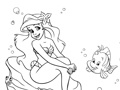 게임 Mermaid: Coloring For Kids