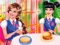 게임 Princesses Burger Cooking