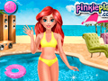 게임 Mermaid Princess Pool Time