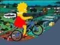 게임 Lisa Simpson Bicycle
