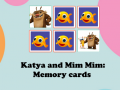 게임 Kate and Mim Mim: Memory cards