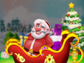 게임 Little Elsa Clean Christmas Carriage