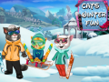 게임 Cats Winter Fun